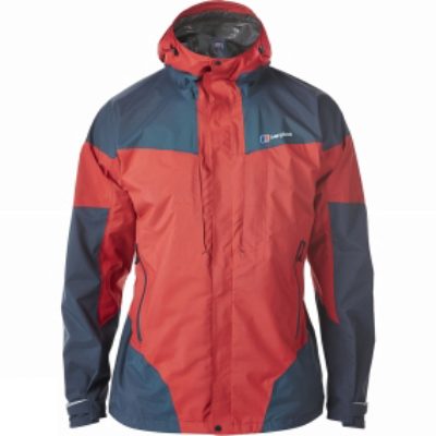 Berghaus Mens Light Trek Hydroshell Jacket Extrem Red/Carbon Berghaus Mens Light Trek Hydroshell Jacket Extrem Red/Carbon